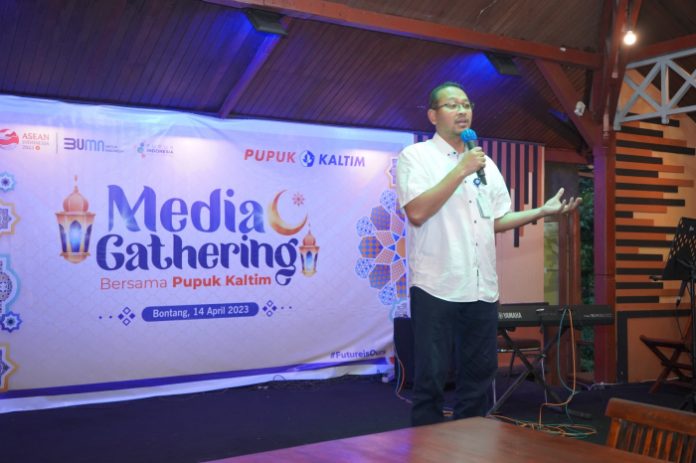 Media Gathering dan Bukber, Jalinan Silaturahmi Pupuk Kaltim Bersama Insan Pers