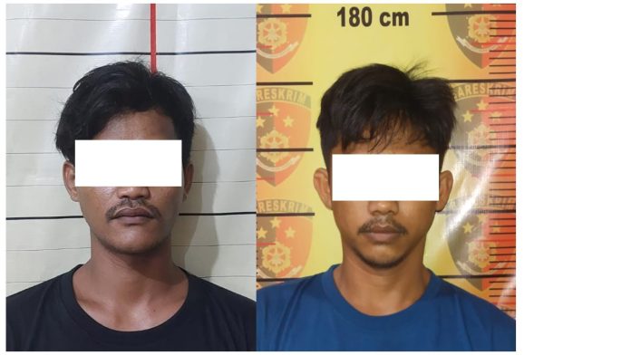 Dua Warga Muara Badak Pencuri Motor Ditangkap di Samarinda