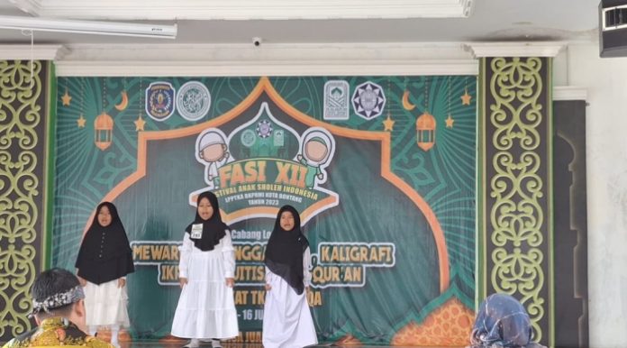 Lomba Ikrar Santri dan Puitisasi Al Quran Buka Event FASI