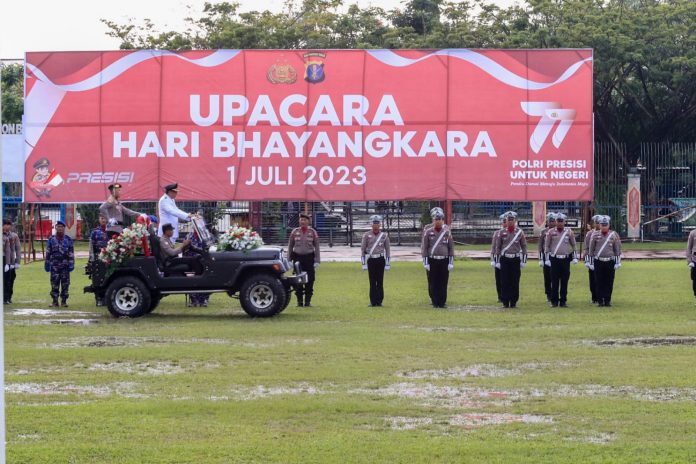 HUT ke-77 Bhayangkara, Basri Ingin Polri Tingkatkan Pelayanan ke Masyarakat