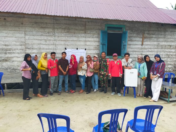 Babinsa Desa Tanjung Limau Monitoring Pemilihan Ketua RT