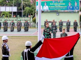 Kodim 0908/Bontang Gelar Upacara Bendera 17-an, Ini Isi Amanat Panglima TNI