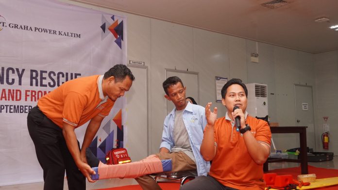 RSUD Taman Husada Ajarkan Pertolongan Pertama 74 Karyawan PT GPK