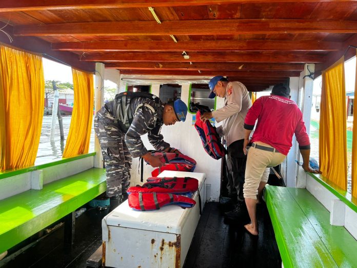 Penyedia Jasa Transportasi Wisata Beras Basah Diimbau Terapkan Standar Keselamatan Berlayar