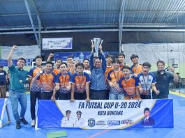 FA Futsal Cup U-20 dan U-23 2024 Resmi Ditutup, Pemkot Beri Apresiasi