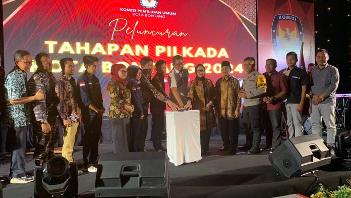 KPU Bontang Launching Tahapan Pilkada, Basri: Masyarakat Harus Turut Partisipasi!