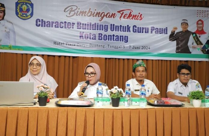 Bimtek Character Building Bagi Guru PAUD, Najirah: Mari Tingkatkan Kualitas Pendidikan Karakter Anak