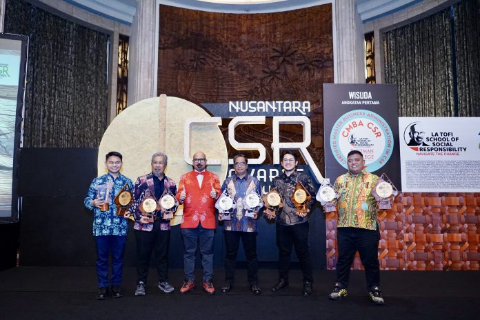 Dukung SDGs Melalui Pembinaan Berkelanjutan, Pupuk Kaltim Sabet Tiga Penghargaan Nusantara CSR Award 2024