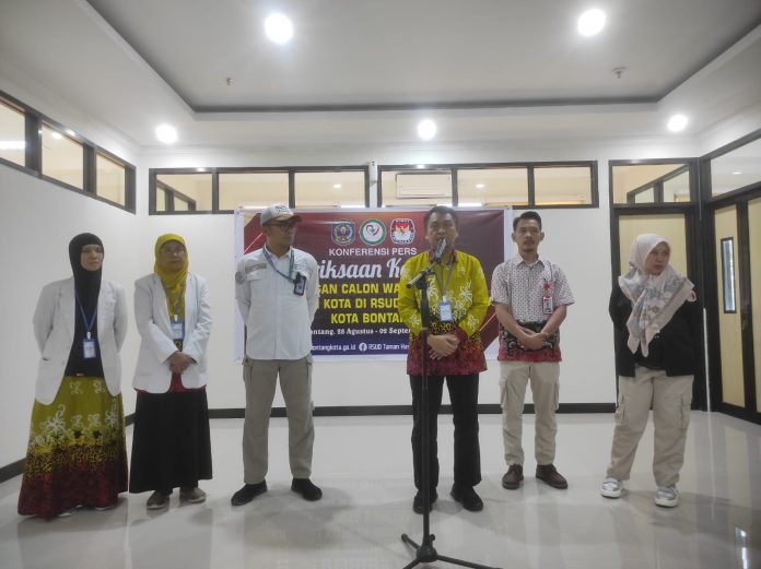 RSUD Siapkan 16 Dokter Spesialis, Empat Bapaslon Jalani Tes Psikologi hingga Narkoba