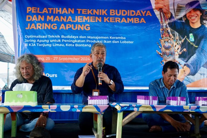 Pupuk Kaltim Dorong Nelayan Optimalkan Potensi Budidaya Keramba Jaring Apung di Kota Bontang