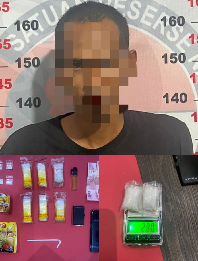 Beli Sabu Rp 1,3 Juta Per Gram, Warga Bukit Indah Diamankan Polres Bontang