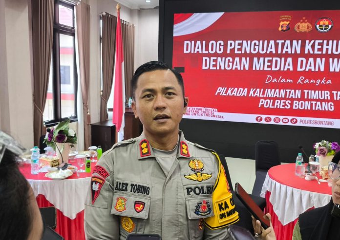 Kapolres Bontang Pastikan Keamanan Hakim Melalui Koordinasi CJS