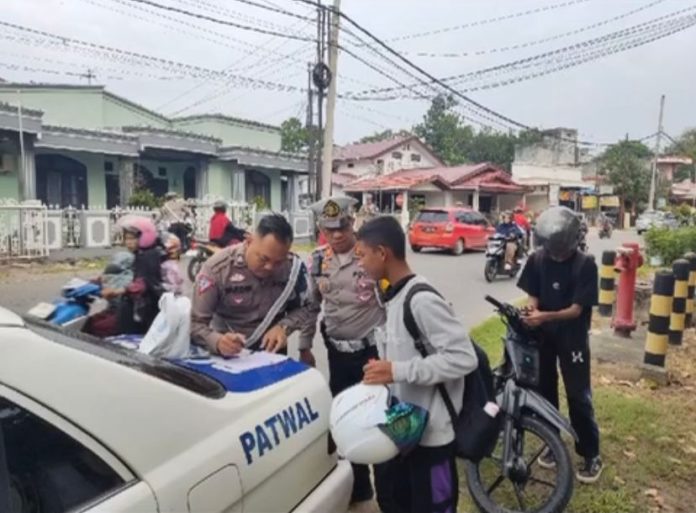 Polres Bontang Gelar Operasi Zebra Mahakam, Ini 7 Sasaran Utama Saat Razia