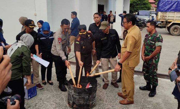 KPU Musnahkan 407 Surat Suara Lebih dan Rusak