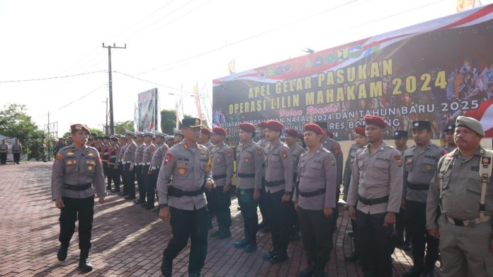 Polres Bontang Siap Amankan Nataru, Kerahkan 452 Personel di Operasi Lilin Mahakam