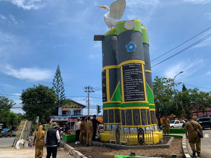 Tugu PKK Dikritik Dewan, Begini Tanggapan Dinas PUPRK