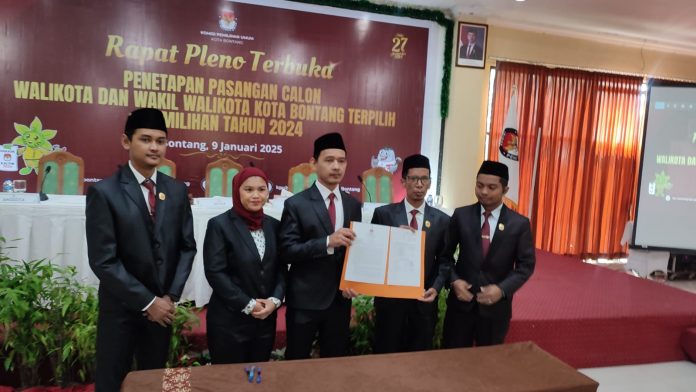 Pasangan Neni-Agus Resmi Ditetapkan Wali Kota dan Wakil Wali Kota Bontang 2025-2030