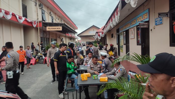 Giat Operasi Keselamatan Mahakam 2025, Hari Pertama Jaring 1188 Roda Dua