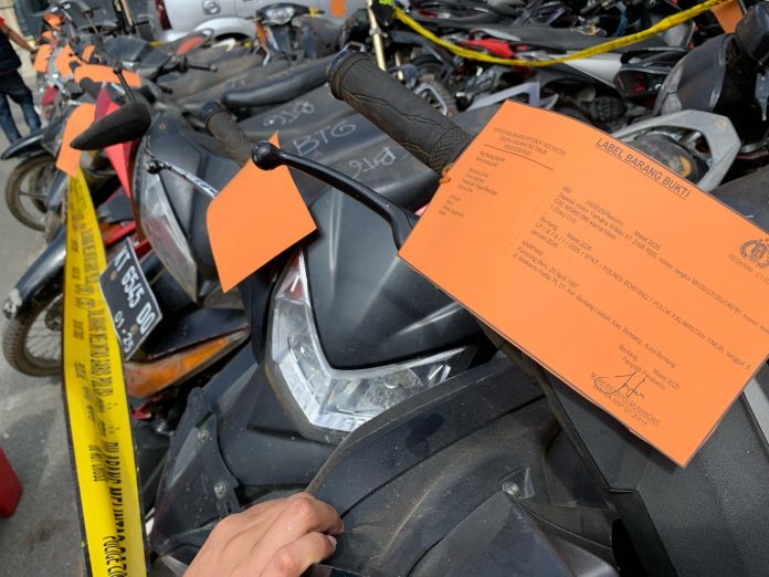 Masyarakat yang Kehilangan Motor Bisa Cek ke Polres, Kapolres: Jangan Lupa Bawa Surat Kepemilikan!