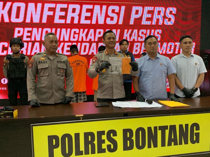 Polres Bontang Ungkap Kasus Curanmor dari Laporan Pemilik Bengkel