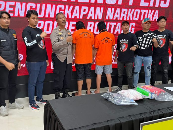 Pengedar Kembali Ditangkap, Kedapatan Bawa 643,41 Gram Sabu