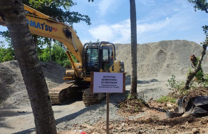 Berada di Kawasan Tak Seharusnya, Penyimpanan Koral di Saleba Dihentikan