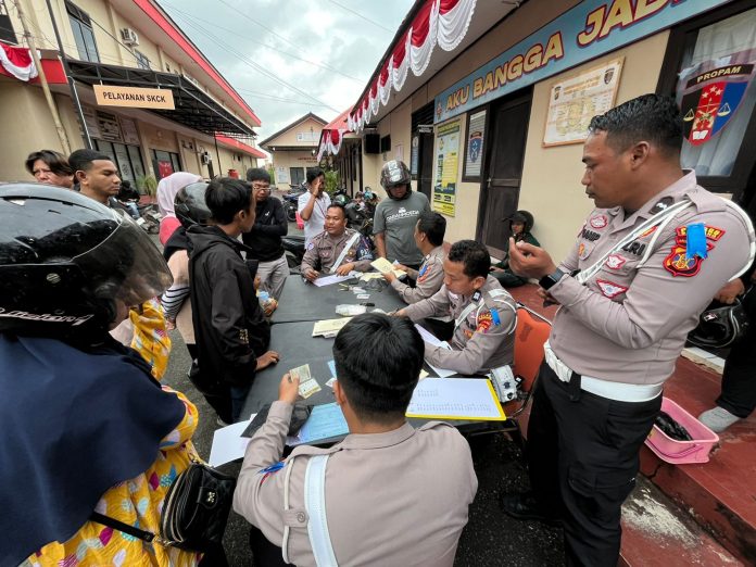 Polres Bontang Keluarkan 359 Surat Tilang, Pengendara Tak Miliki SIM Paling Banyak