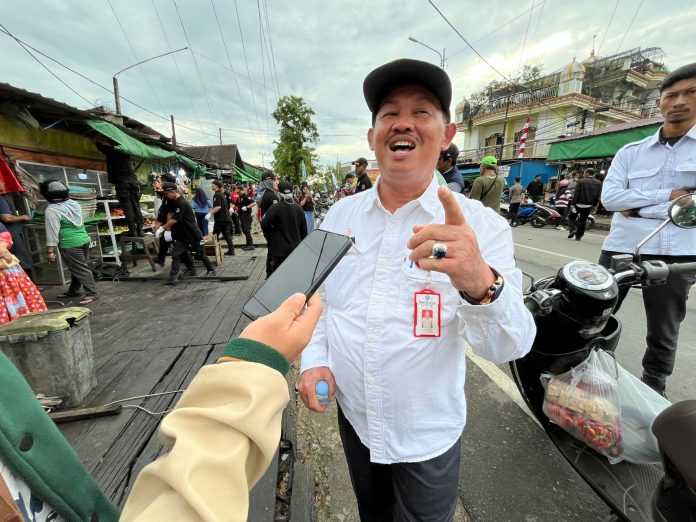 Ajak Masyarakat Kembali Belanja di Gedung Pasar, Lukman: Penertiban Sekaligus Penataan untuk Keindahan Kota
