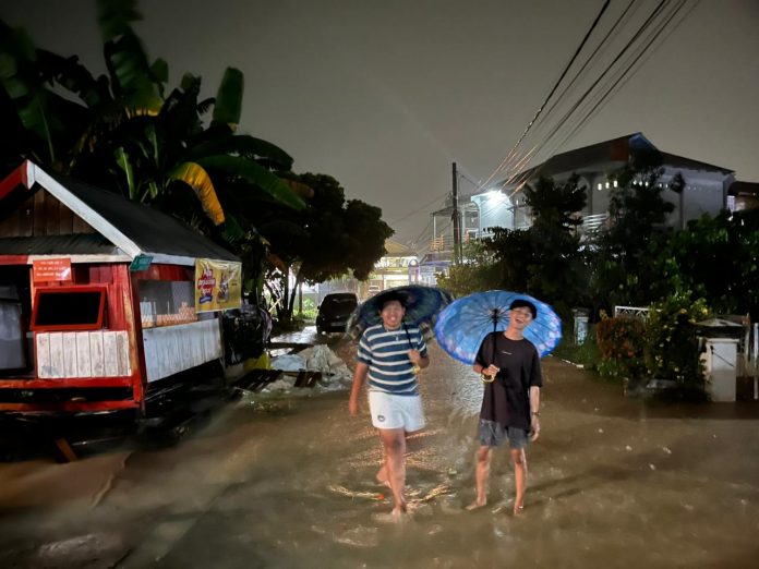 Hujan Deras Kembali Guyur Bontang, RT 32 Tanjung Laut Tergenang