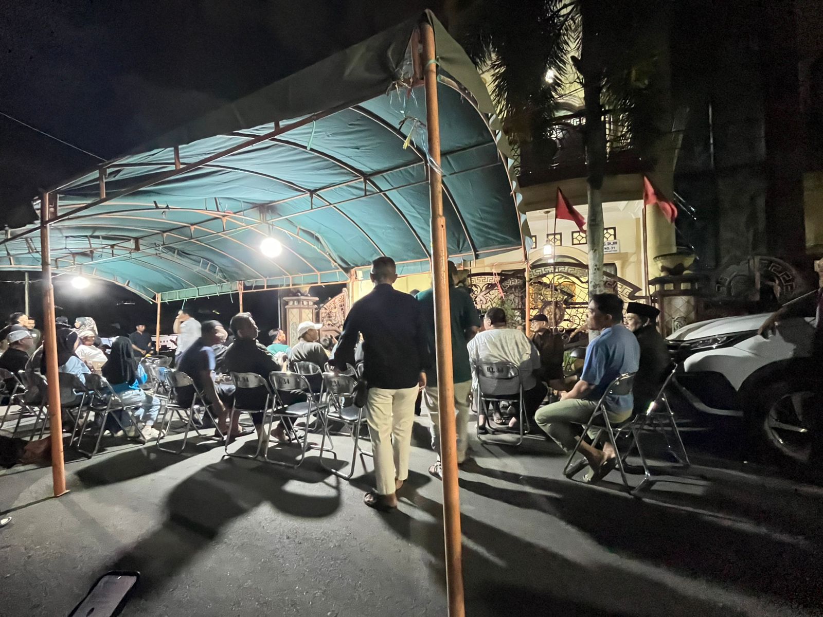 Belasungkawa, Anggota Dewan Berbondong-bondong Melayat ke Kediaman Almarhum Maming