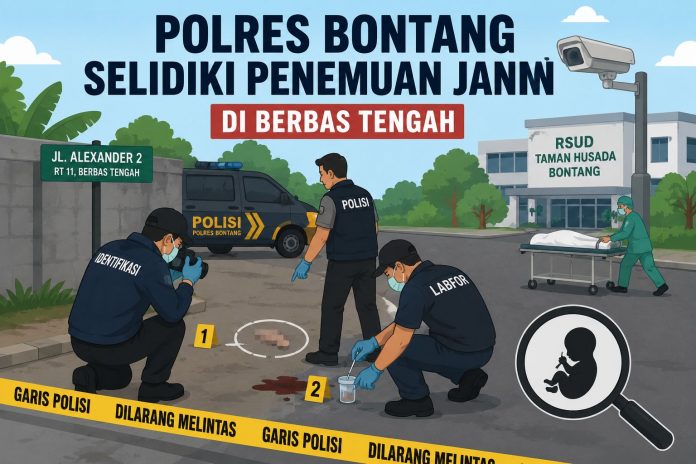 Geger Temuan Diduga Janin di Berbas Tengah, Polres Bontang Kerahkan Tim Telusuri Rekaman CCTV
