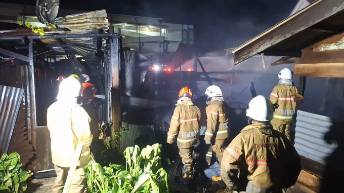 Satu Rumah di Belakang Pasar Rawa Indah Hangus Terbakar, Penyebab Masih Diselidiki