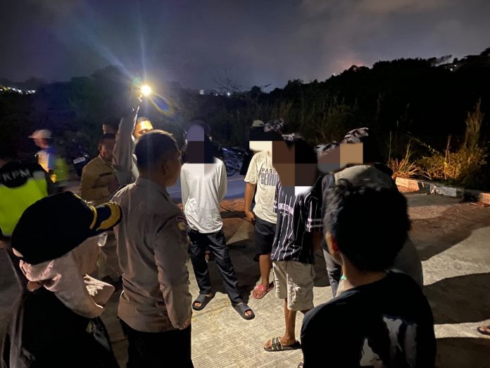 14 Remaja Kedapatan Minum Miras di Lapangan Puja Sera NPK Pelangi